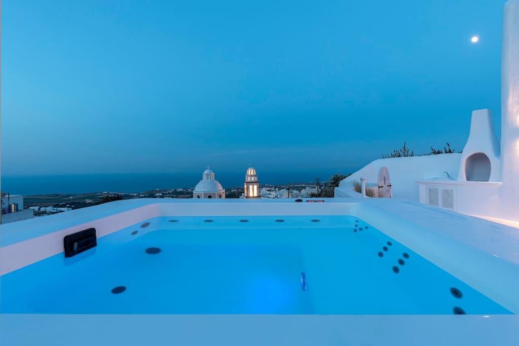 Aleanna Traditional Villa Fira Exterior foto
