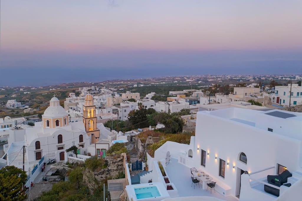 Aleanna Traditional Villa Fira Exterior foto