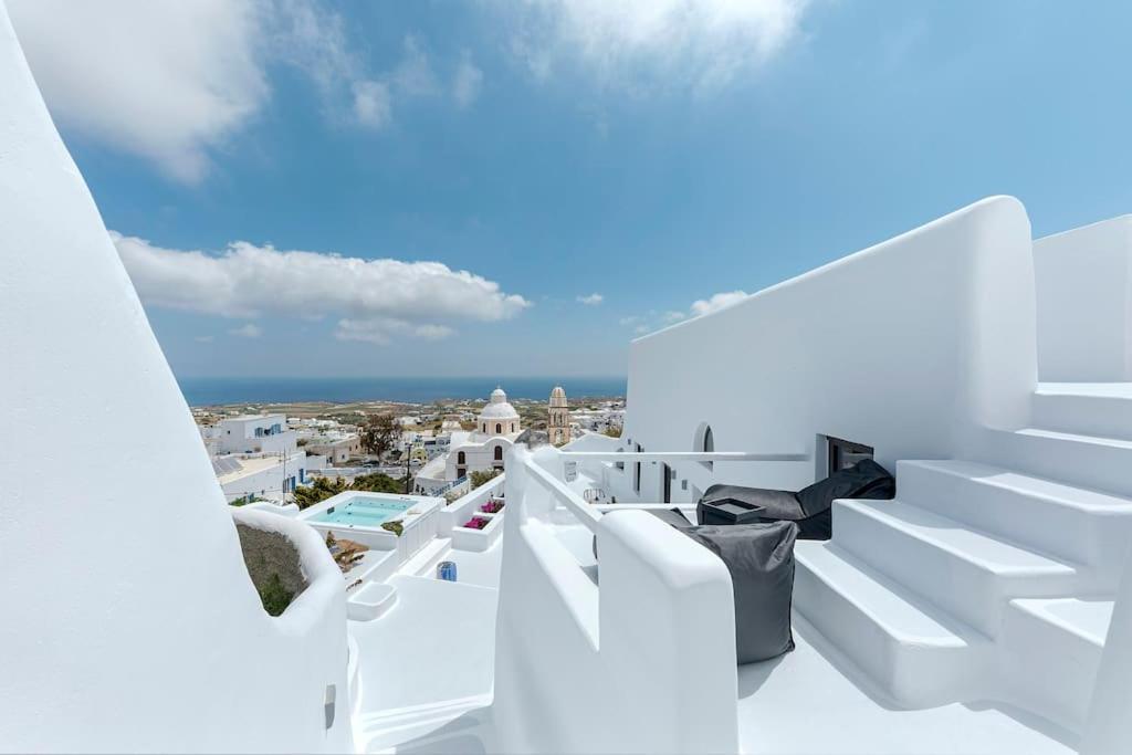 Aleanna Traditional Villa Fira Exterior foto