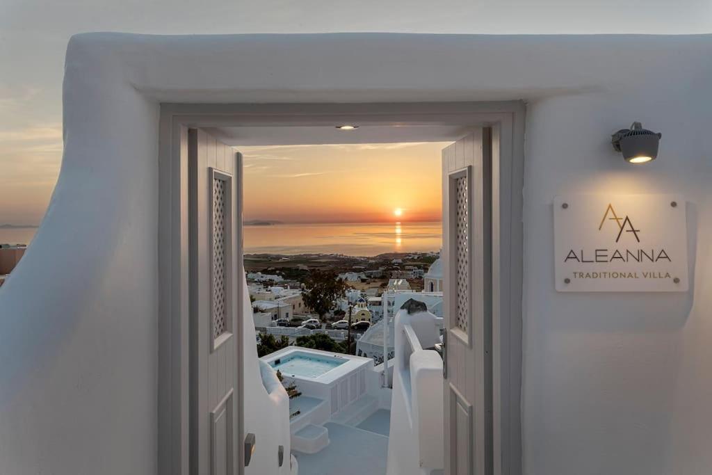 Aleanna Traditional Villa Fira Exterior foto