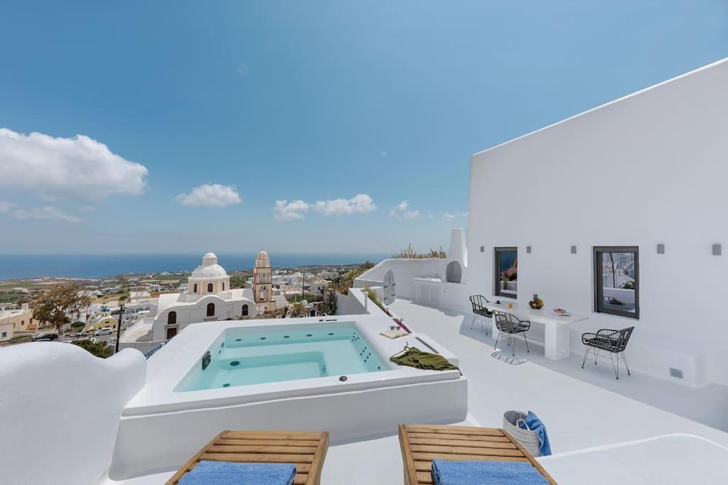 Aleanna Traditional Villa Fira Exterior foto